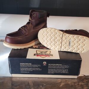 Irish Setter Men's Dark Brown Leather Boots